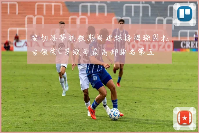 安切洛蒂执教期间进球榜揭晓因扎吉领衔C罗效率最高却排名第五